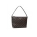 Guess Borsa a spalla Marrone con stampa logo All over reversibile e maxi pochette interna estraibile con manico e chiusura con zip