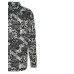 Just Cavalli Camicia nera REGULAR FIT in cotone con logo lettering All Over