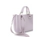 EMPORIO ARMANI SHOPPING BAG SMALL A MANO PINK E TRACOLLA CON LOGO LETTERING ALL OVER REGOLABILE ESTRAIBILE