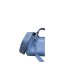 EMPORIO ARMANI MINI BORSA A MANO MYEA BAG BLU STAMPA CERVO CON TRACOLLA IN NASTRO CON LOGO LETTERING ALL OVER REGOLABILE ESTRAIBILE	