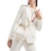 EMPORIO ARMANI MINI BORSA A MANO MYEA BAG WHITE STAMPA CERVO CON TRACOLLA IN NASTRO CON LOGO LETTERING ALL OVER REGOLABILE ESTRAIBILE