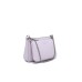 EMPORIO ARMANI MINI BAG DOPPIA PINK CON TRACOLLA IN NASTRO CON LOGO LETTERING ALL OVER REGOLABILE ESTRAIBILE