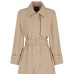 EMPORIO ARMANI TRENCH IN COTONE TECNICO WATER REPELLENT CON CINTURA