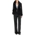 EMPORIO ARMANI TOP IN JERSEY DI COTONE STRETCH WHITE CON LOGO EA BLACK GOMMATO