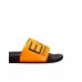 EA7 Emporio Armani Ciabatta da Uomo Arancione Fluo con logo 