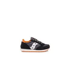 Saucony Originals Jazz Sneakers Nera con inserti a contrasto arancione