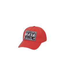 Philipp Plein Cappello Rosso da Uomo con Patch ricamato Limited Edition