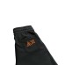 SUN68 BERMUDA BLU CON LOGO ARANCIO FLUO 