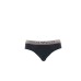 Emporio Armani Emporio Armani Set 3 Slip in cotone stretch con vita elastica e logo lettering 1117342F72317236