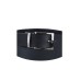 EMPORIO ARMANI CINTURA BLU IN PELLE LISCA REVERSIBILE BLU PELLE MARTELLATA DA UOMO