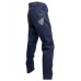 Harmont&Blaine pantalone da uomo blu in cotone con logo