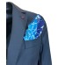 Falko Rosso Abito blu in fresco lana SLIM FIT 