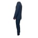 Falko Rosso Abito blu in fresco lana SLIM FIT 