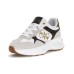 GUESS SNEAKERS BIANCA CON LOGO 4G ORO 