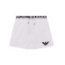 Emporio Armani Swimwear boxer da mare Bianco logoband