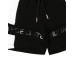 Diesel Pantaloncino Nero/Bianco da bambino con logo