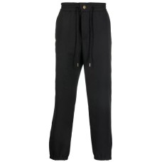 Versace Jeans Couture Pantalone Joggers Nero da Uomo