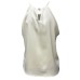 Giulia N Couture Top Burro Basic con logo lettering FATTO CON AMORE in strass argento