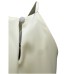 Giulia N Couture Abito lungo burro con logo lettering FATTO CON AMORE con strass argento