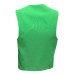Giulia N Couture Gilet verde con chiusura bottoni