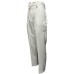 Giulia N Couture Pantalone bianco a vita alta con due tasche america e cintura in vita estraibile