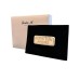 Giulia N Couture Fermacapelli in plexiglass panna con logo FATTO CON AMORE in strass