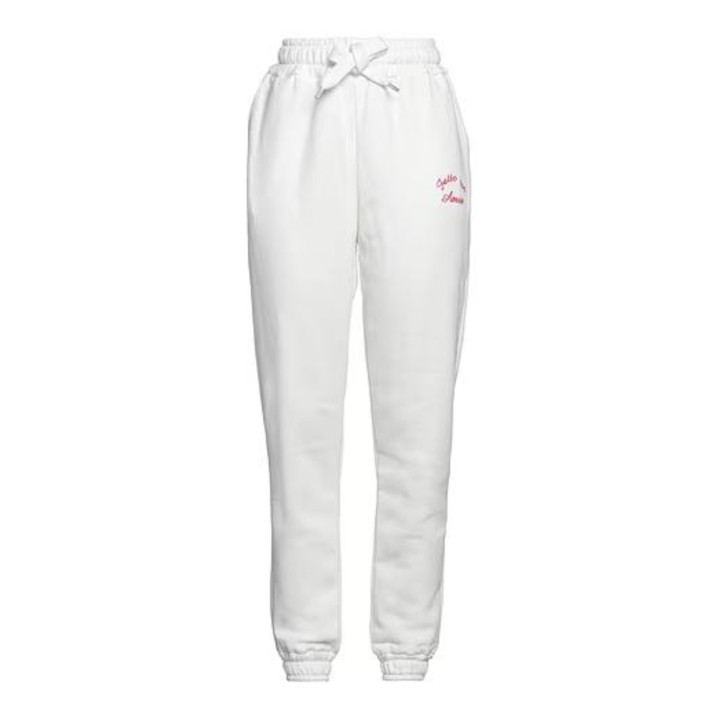 Giulia N Couture pantalone di tuta Bianco