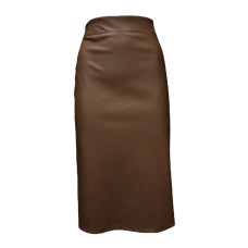 Giulia N loungette marrone in pelle