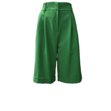 Giulia N Couture Pantaloncino Verde con due tasche america