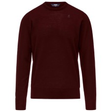 K-Way  Maglioncino bordeaux da uomo 