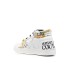 Versace Jeans Couture Sneakers da Uomo bianche con stampa Baroque