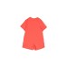Dsquared2 Tuta completa in cotone rossa con Logo DSQUARED2 ICON
