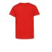 MOSCHINO T-SHIRT IN COTONE RED UNISEX A MANICA CORTA CON LOGO LETTERING BLACK E TEDDY BEAR	