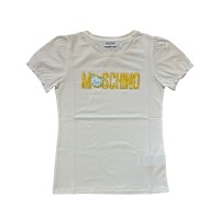 Moschino T-SHIRT A MANICA CORTA BIANCA