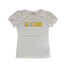 Moschino T-SHIRT A MANICA CORTA BIANCA