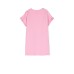 Moschino ABITO IN COTONE ROSA A MANICA CORTA