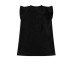 MOSCHINO ABITO A MANICA CORTA IN COTONE BLACK CON LOGO LETTERING MULTICOLOR E TEDDY BEAR