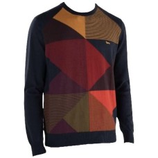 Harmont&Blaine Maglioncino multicolor da uomo con logo ricamato