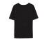MOSCHINO MAXI T-SHIRT IN COTONE BLACK A MANICA CORTA UNISEX CON LOGO LETTERING E TEDDY BEAR	
