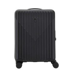 GUESS TROLLEY RIGIDO IN POLICARBONATO NERO