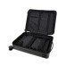 GUESS TROLLEY RIGIDO IN POLICARBONATO NERO