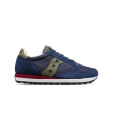 Saucony Jazz original sneakers da Uomo blu con inserti verdi e rossi 