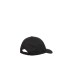 MOSCHINO CAPPELLO DA BASEBALL BLACK UNISEX CON LOGO LETTERING WHITE
