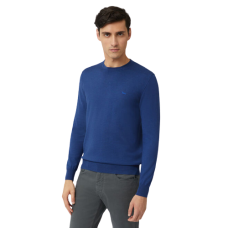 Harmont & Blaine Pullover girocollo in lana merino Indaco Chiaro