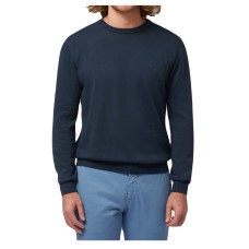 Harmont&Blaine Pullover Blu a manica lunga in cotone