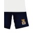 MOSCHINO COMPLETO T-SHIRT/SHORT UNISEX IN COTONE CON LOGO LETTERING E TEDDY BEAR