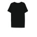 MOSCHINO T-SHIRT A MANICA CORTA IN COTONE UNISEX BLACK CON LOGO LETTERING WHITE E TEDDY BEAR