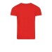 MOSCHINO T-SHIRT UNISEX IN COTONE A MANICA CORTA RED CON LOGO LETTERING BLACK