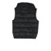 Moschino GILET NERO IMBOTTITO CON  STAMPA TEDDY BEAR E LOGO LETTERING