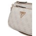 GUESS NOELLE BORSA DOPPIA A MANO CON LOGO "4G" ALL-OVER 